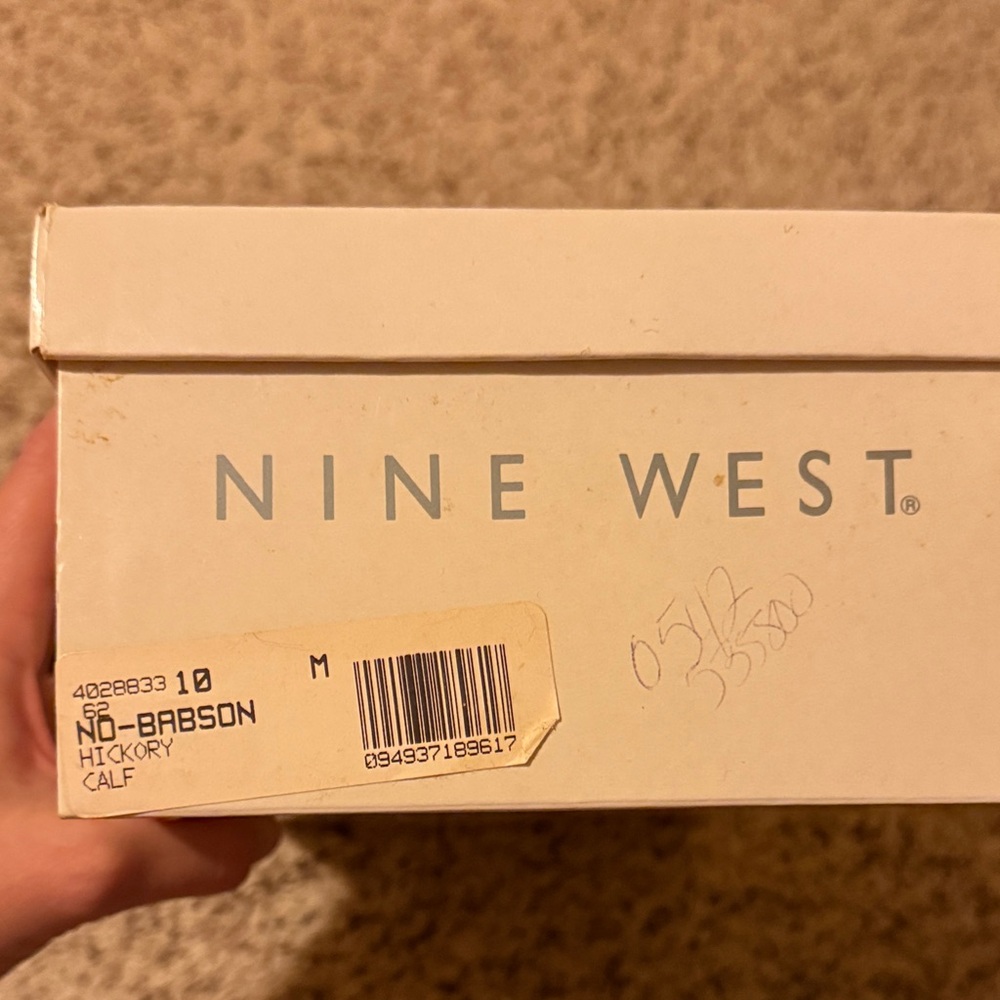Nine West Dark Brown Slip-On Loafers - Picture 5 of 5
